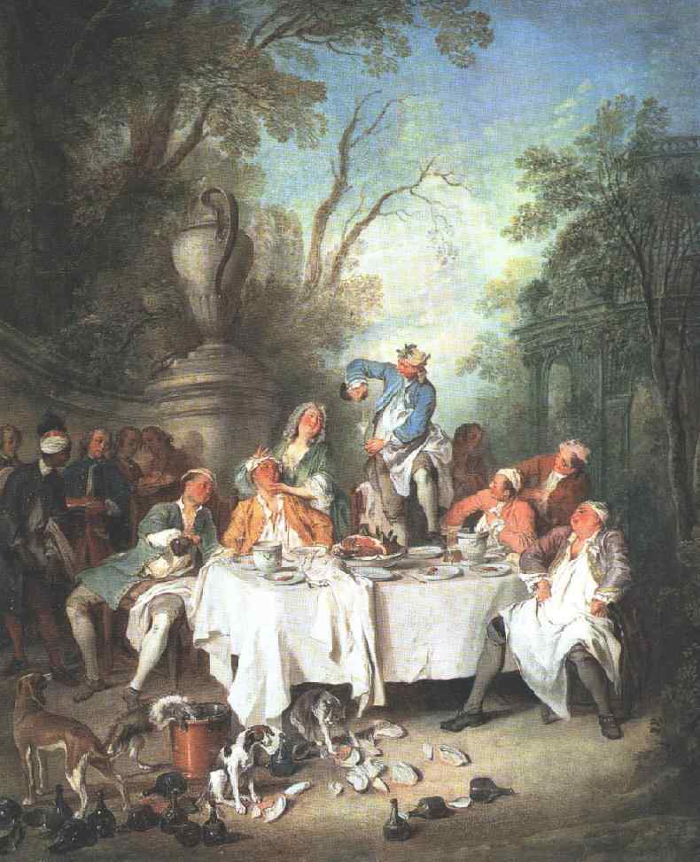 Nicolas Lancret Luncheon Party